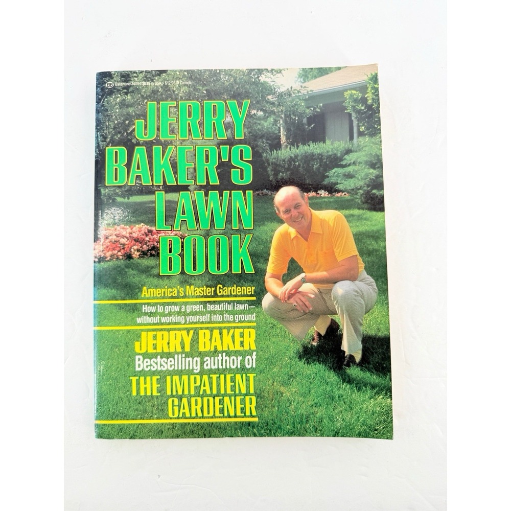 Jerry Baker's Lawn Book by Jerry Baker America's Master Gardener (paperback)